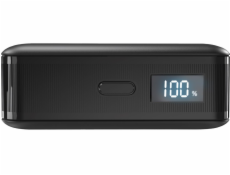 SBS Mobile SBS HD 30W 10000mAh USB-C powerbanka s LCD displejem - černá