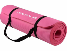 NoName Tréninková podložka WNSP 181 cm x 63 cm x 1 cm růžová