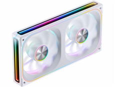 Jonsbo ZA-240 Lüfter, reverzní čepel, PWM, ARGB - 240 mm, bílá