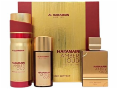 Al Haramain Amber Oud Ruby Edition Pure Parfém 75 ml + 30 ml + tělový deodorant ve spreji 200 ml
