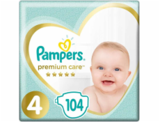 Pampers Pleny Premium Care 4, 9-14 kg, 104 ks.
