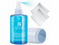 Kf K&f Čisticí sada na LCD obrazovky 200 ml + 3x hadřík / 08.059 / Přenosná čisticí sada
