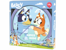 KIDS Velké nástěnné hodiny pro děti 25 cm / Modré a bingo modré / By00015