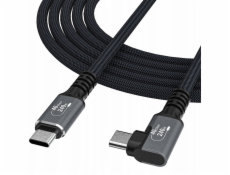 Wozinsky USB-C - USB-C kabel 1,5 m černý (5907769376719)