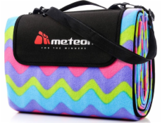 Meteor Pikniková deka 180x200 cm s cikcakovým vzorem, vícebarevná