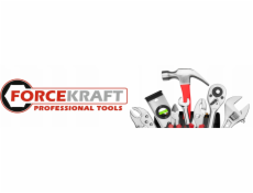 Forcekraft Sada nářadí 222 kusů 1/4, 3/8, 1/2 (6hranná) (4-32 mm)