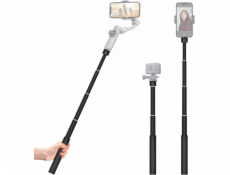 NoName Teleskopický držák na rameno pro fotoaparát Gimbal 73cm 1/4 / AOCHUAN / Selfie tyč 73cm