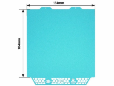 BIQU Panda Buildplate CryoGrip Pro Glacier - Oboustranná magnetická podložka - pro mini tiskárny Bambu?Lab A1 - 184x184 mm