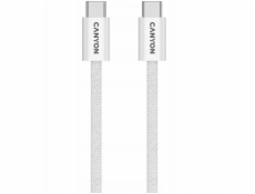 Canyon Kabel USB-C - USB-C 1 m bílý (CND-CCMG60AB15W)