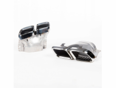 Poujoulat Chromované koncovky tlumiče výfuku MERCEDES Třída C W205 S205 A205 C205 Facelift 2019-2021