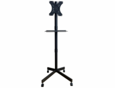 Techly Mobilní TV stojan s vozíkem pro TV 32-60 až 40 kg nastavitelná AV police