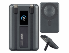 Newell Powerbanka NL4895 10000 mAh Lightning USB-C MagSafe šedá