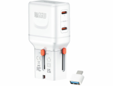 4smarts Weltreiseadapter Nomad Pocket 65W, bílý