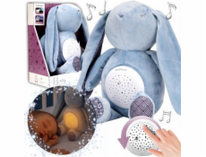 Bounn Rotující projektor pro děti, pomůcka pro spaní, plyšový králík