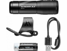 MacTronic Cyklistické světlo MACTRONIC Přední SCREAM 3.2 600lm