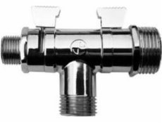 NoName AQUACER KOMBI VENTIL PLASTOVÝ 1/2  *3/8  *3/4 