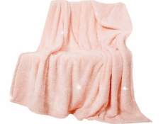 Multitex Deka 150 x 200 z mikrovlákna, plyšová, třpytivá, stříbrná 01