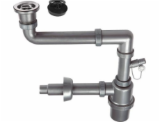 NoName Sifonový dřezový sifon s 1 miskou