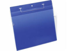 Durable KAPSA NA ČASOPISY S DRÁTĚNÝMI RUKOJETI A4 HORIZONTÁLNÍ MODRÁ 50 ks. /1754 07/