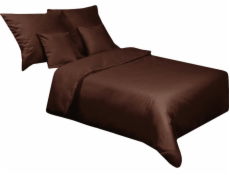 Multitex Ložní souprava 140 x 200, 3dílná, satén, jednobarevná, zlatá, 18