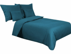 Multitex Ložní souprava 140 x 200, 3dílná, saténová, monochromatická, zlatá, 37