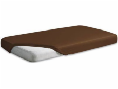 Multitex Prostěradlo 220 x 200, saténové s elastickým materiálem, zlatá barva, 18