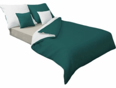 Multitex Ložní souprava 160 x 200, 3dílná, satén, oboustranná, zlatá, 13