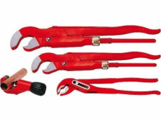 Rothenberger SADA KLÍČŮ S ŘEZACÍMI KLEŠTĚMI 1/2  , 3/4  , 1  