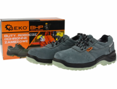 Geko Pracovní bezpečnostní obuv model č. 4, semišová, PREMIUM, velikost 47 (10)