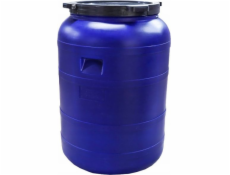 NoName Kulatý plastový sud o objemu 200 l, modrý