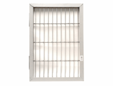 NoName Kovová rohožka s rámem 500x350 mm pro montáž na zeď