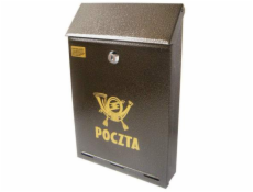 NoName Starozlatá poštovní schránka A4