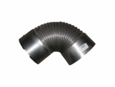 NoName Černé koleno pro kamna z 1mm plechu, průměr 110mm