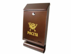 NoName Starožitná měděná poštovní schránka s tubusem A-4T