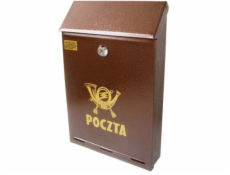 NoName Starožitná měděná poštovní schránka A-4