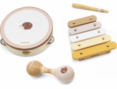 Viga Toys Hudební sada Ježek Tamburína Maracas Xylofon