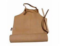 NoName Hnědá zástěra z lícové kůže