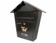 NoName Starožitná šedá poštovní schránka SD2