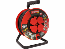 Volteo PRODLOUŽOVACÍ KABEL NA BUBNU PRO ODOLNÉ ZÁVĚRY 20M H05RR-F 3*1,5MM