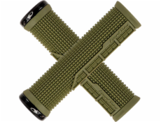 Lizard Skins Řídítka přezky LIZARDSKINS MACHINE LOCK-ON, olivově zelené (NOVINKA)