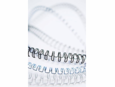 Fellowes Drátěné pásky s roztečí 3:1, 12 mm, černé, 100 ks, 81–100 listů (53273)