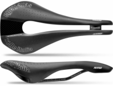 Selle Italia Sedlo SELLE ITALIA NOVUS SUPERFLOW ENDURACE TM S (shoda tloušťky - S3) manganová trubice 7, duro-tek, černá (NOVINKA)