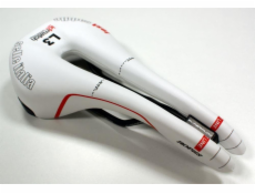 Selle Italia Sedlo SELLE ITALIA NOVUS SUPERFLOW ENDURANCE MANGANESE (shoda s identifikačním číslem - L3) manganová trubice 7, bílá, testovací sada SIT-0000000000153 (NOVINKA)
