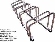 Unimet Nosič jízdních kol pro 5 osob, žárově zinkovaný