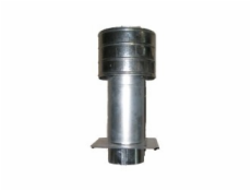 NoName Deflektor s plechem 130 mm pozinkovaný