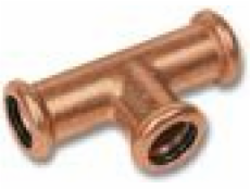 SANHA Lisovací T-kus ZW x ZW x ZW 28 mm (1613028)