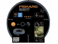 Fiskars Sada hadic Fiskars 1/2  15m - Q4 + nástěnný držák FS1027678