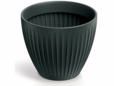 Prosperplast KULATÝ KVĚTINÁČ LATIA - ANTRACIT