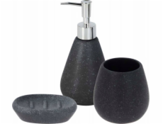 Bathroom Solutions Sada koupelnových doplňků: dávkovač, miska na mýdlo a hrnek