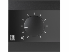 Audac Nástěnný ovladač hlasitosti WP200/B, černý